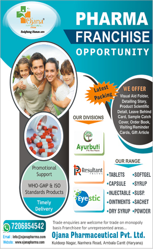 Top pharma franchise company in Haryana Ojana Pharmaceutical