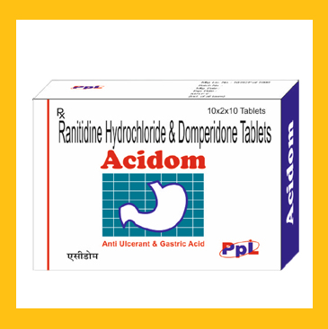 	ranitidine hydrochloride domperidone tablets	