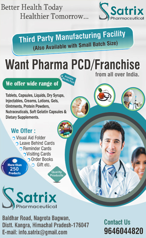 Top pharma manufacturer of Himachal Pradesh